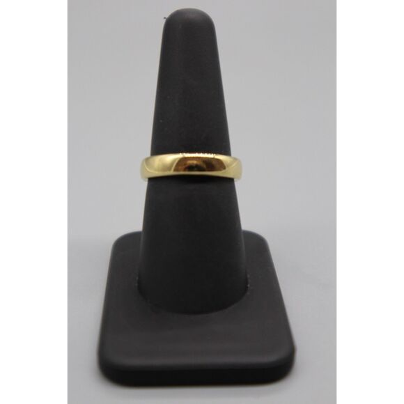 PLAIN WED BAND S:6.75 14KY 5.9G (152624-4)